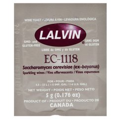 Винные дрожжи Lalvin EC-1118, 5 г 16525 фото